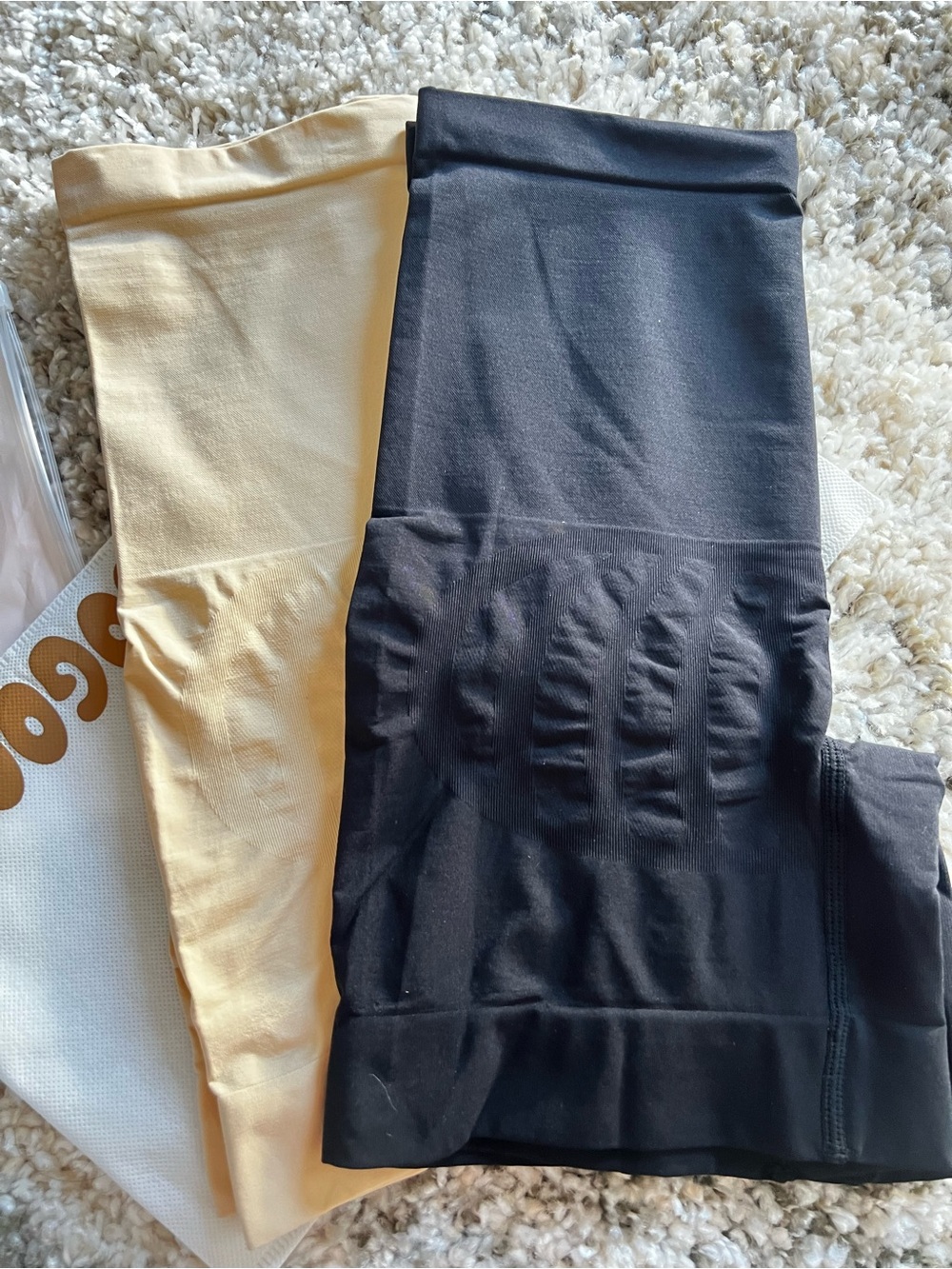 High-Waist Shaping Shorts Pack - Nude & Black Seamless Shapewear - Picture 5 of 11